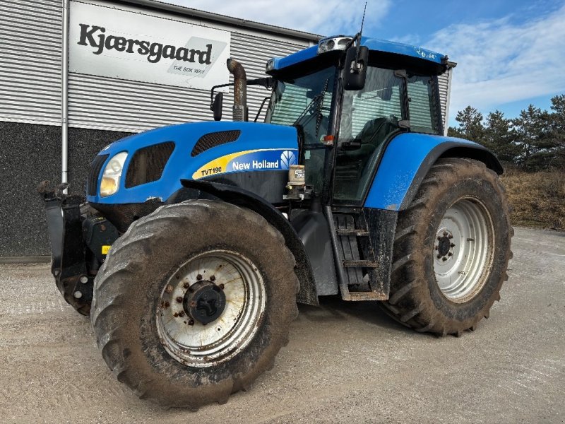 Traktor van het type New Holland TVT 190, Gebrauchtmaschine in Vrå, Frejlev, Hornslet & Ringsted (Foto 1)