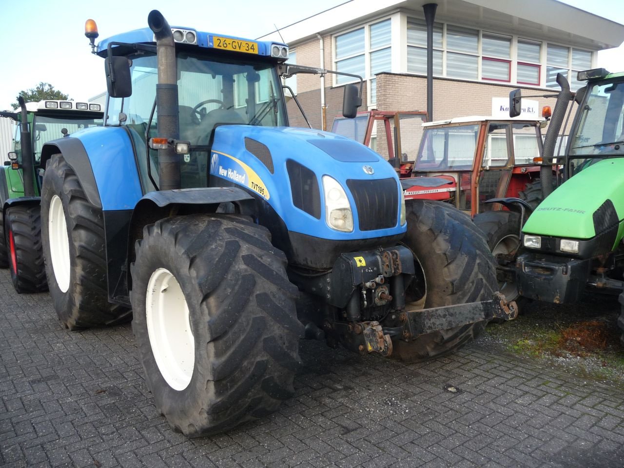 Traktor des Typs New Holland tvt 195, Gebrauchtmaschine in Oirschot (Bild 1)