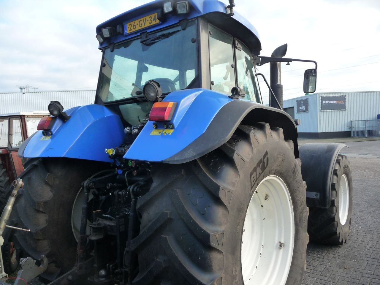 Traktor du type New Holland tvt 195, Gebrauchtmaschine en Oirschot (Photo 3)