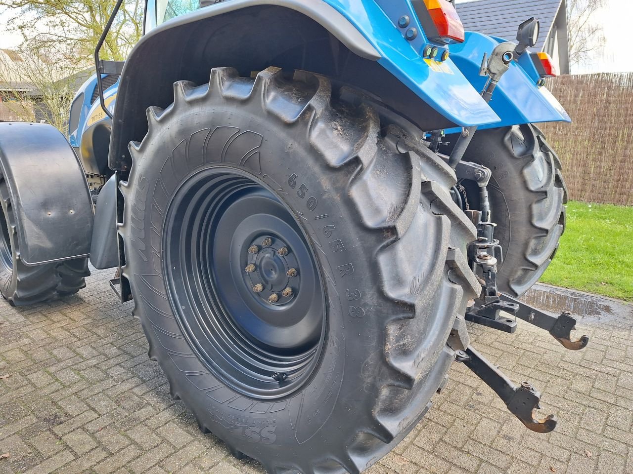 Traktor typu New Holland TVT155, Gebrauchtmaschine w Wenum Wiesel (Zdjęcie 3)