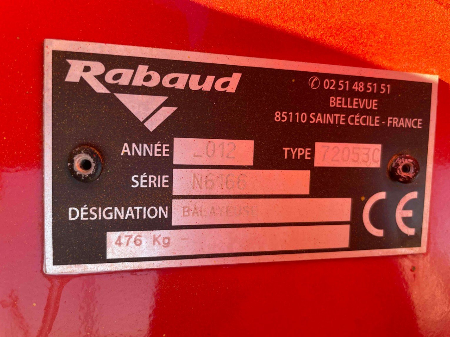 Traktor del tipo Rabaud SUPERCHAMPION 2400A, Gebrauchtmaschine In SAINT CLAIR SUR ELLE (Immagine 5)