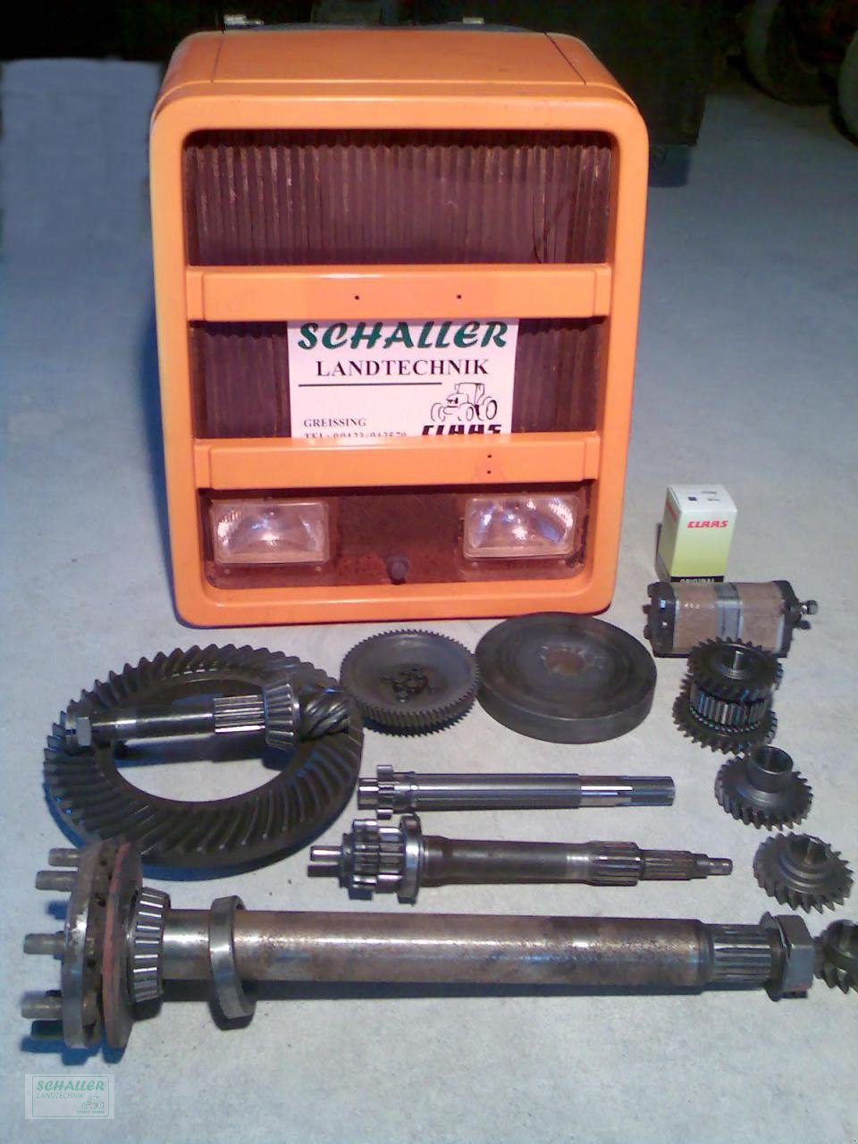 Traktor del tipo Renault 155-54 TZ Tractoshift, demontiert, nur in Teilen zu verkaufen, Gebrauchtmaschine In Geiselhöring (Immagine 8)