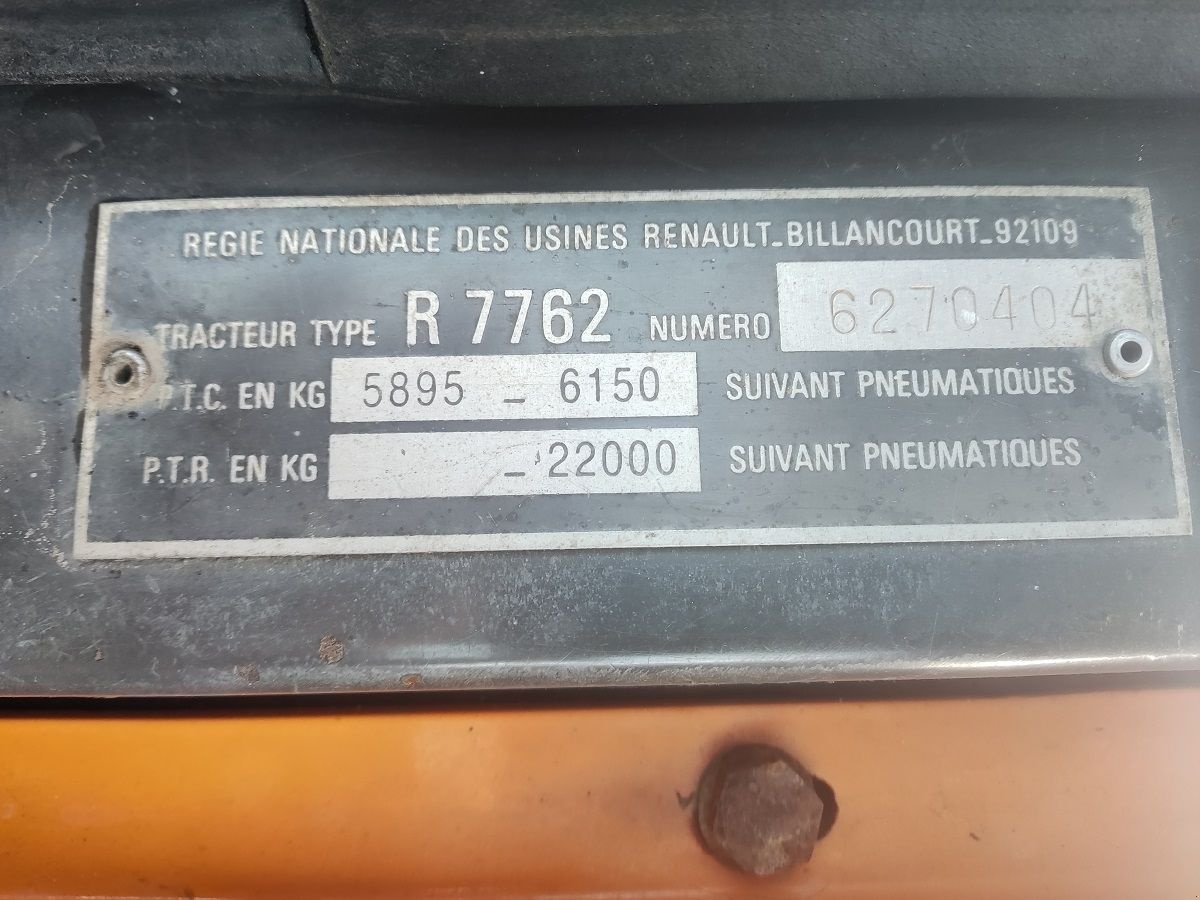 Traktor del tipo Renault 80-14, Gebrauchtmaschine In Klarenbeek (Immagine 7)