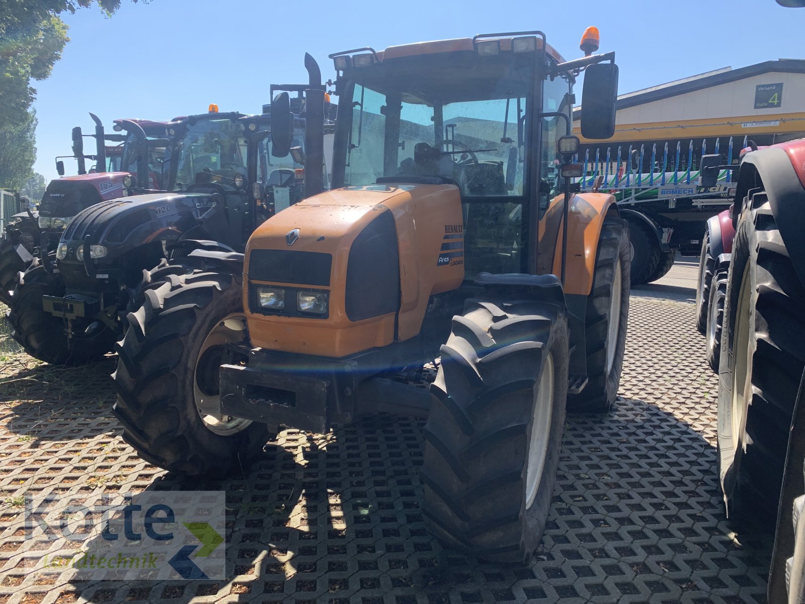 Traktor typu Renault Ares 550 RX, Gebrauchtmaschine w Rieste (Zdjęcie 1)