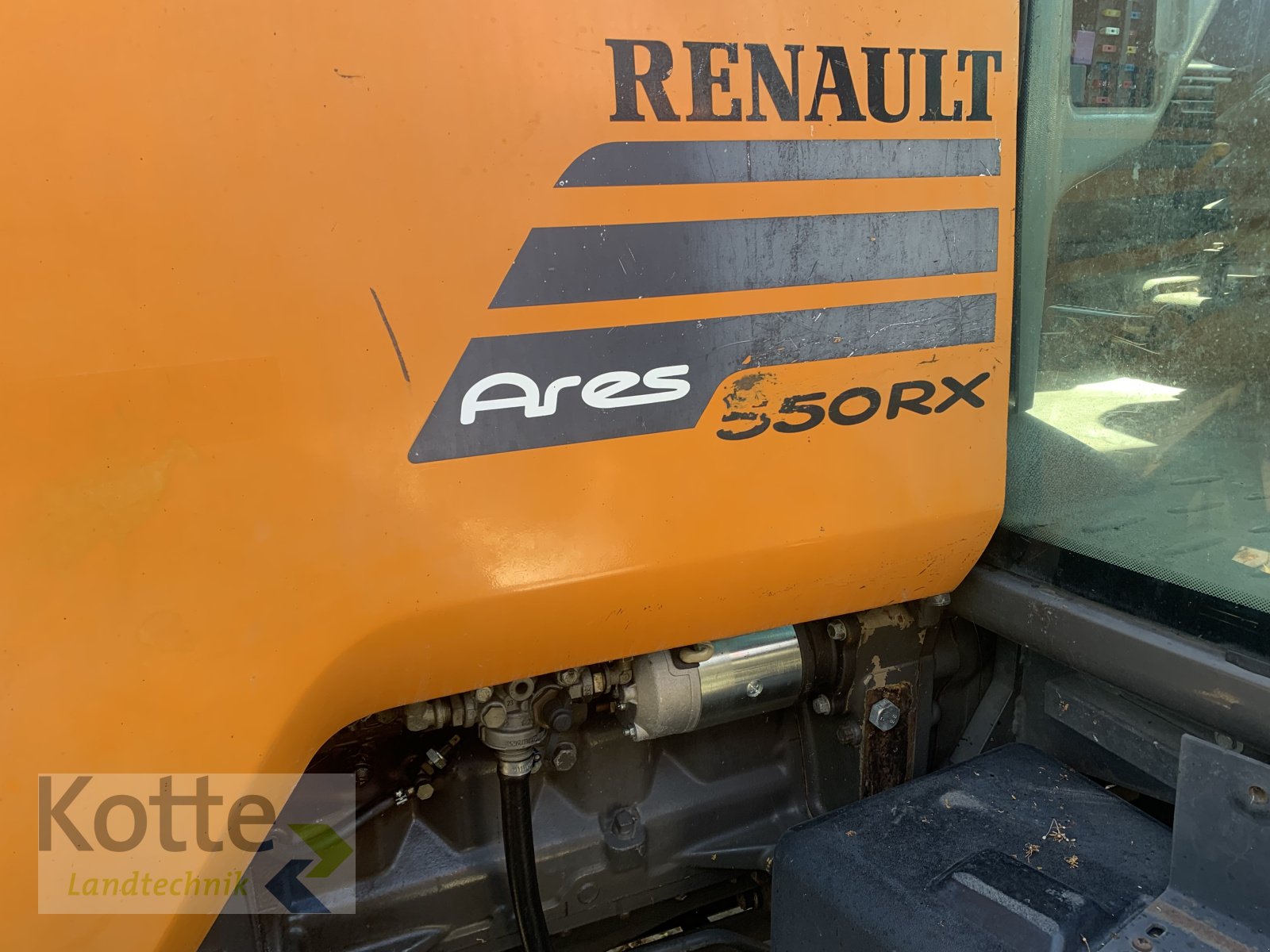 Traktor typu Renault Ares 550 RX, Gebrauchtmaschine w Rieste (Zdjęcie 3)