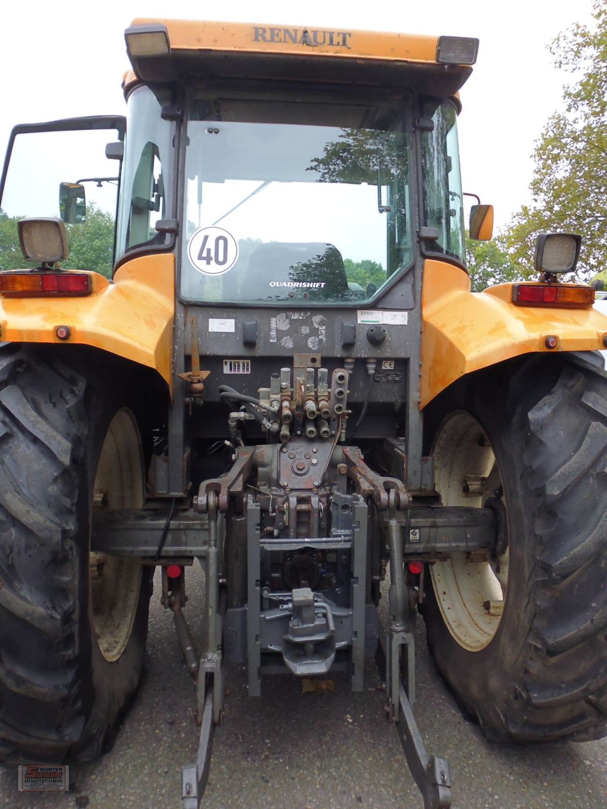 Traktor van het type Renault Ares 620 RX, Gebrauchtmaschine in Jülich (Foto 3)