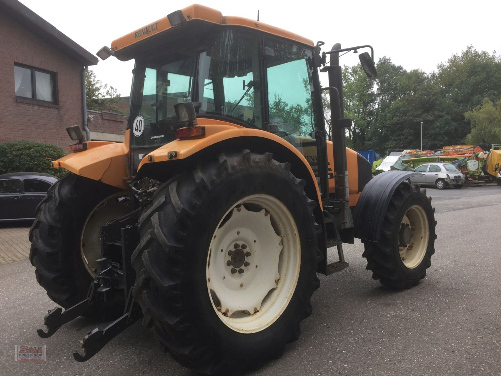 Traktor van het type Renault Ares 620 RX, Gebrauchtmaschine in Jülich (Foto 4)