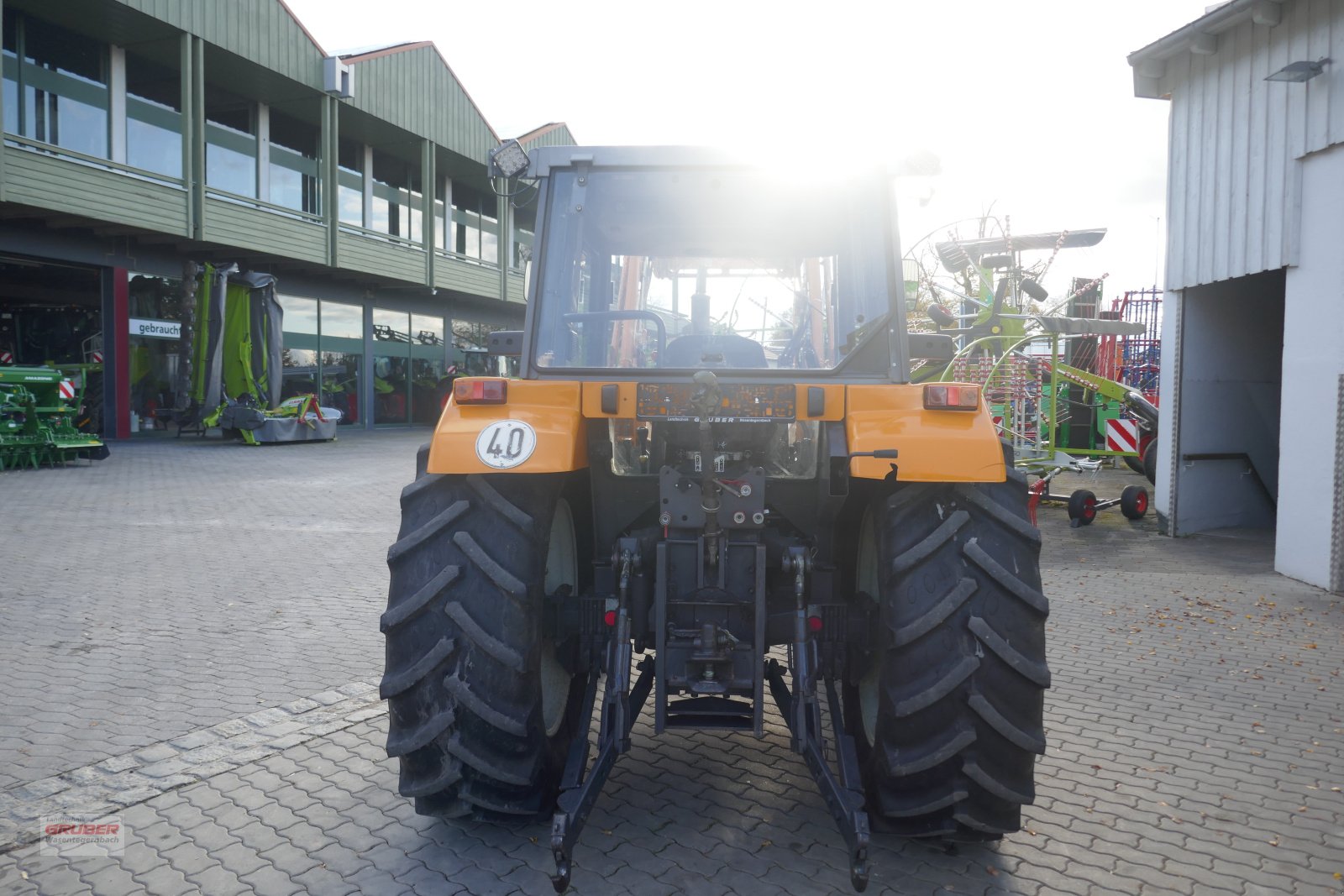 Traktor typu Renault Ceres 85 + FL MX 4070, Gebrauchtmaschine w Dorfen (Zdjęcie 7)