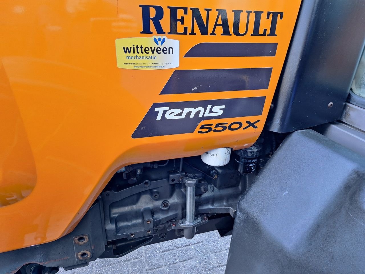 Traktor tipa Renault Temis 550X, Gebrauchtmaschine u Wenum Wiesel (Slika 7)