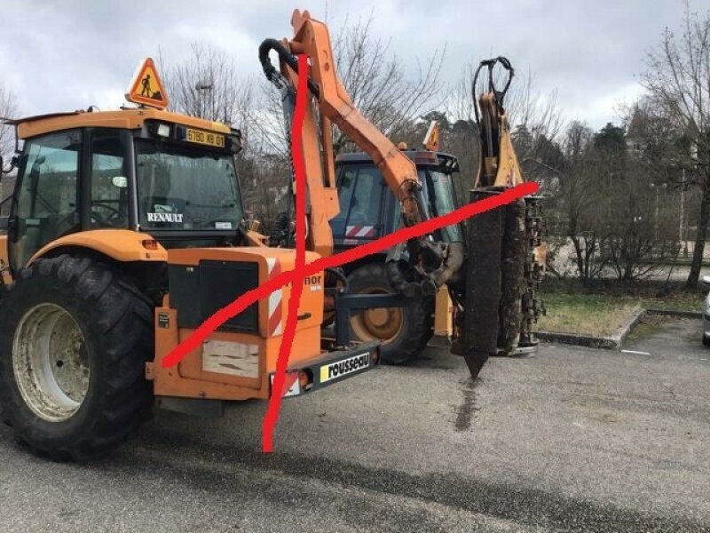 Traktor от тип Renault TRACTEUR RENAULT ERGOS 110 4RM, Gebrauchtmaschine в CHATEAU GAILLARD (Снимка 3)