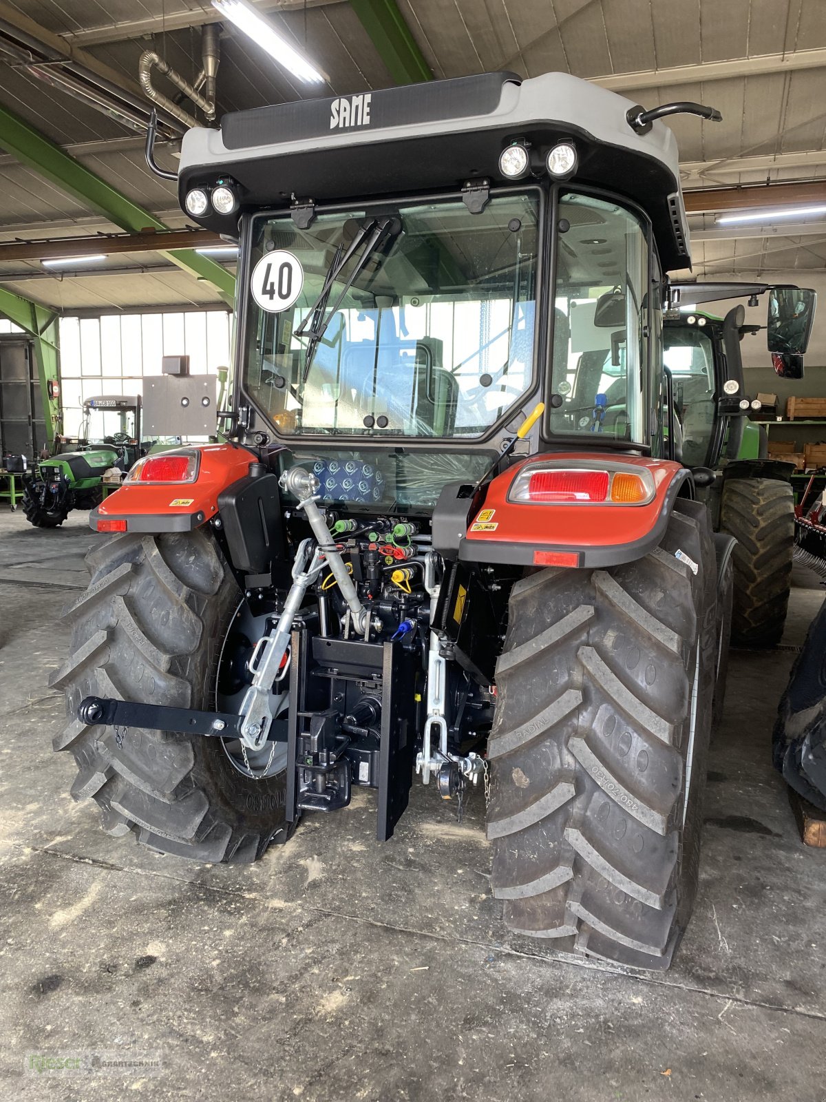 Traktor a típus Same Dorado 80 Natural GS Aktion Industrielader kostenlos 30/30 Gang, Neumaschine ekkor: Nördlingen (Kép 3)