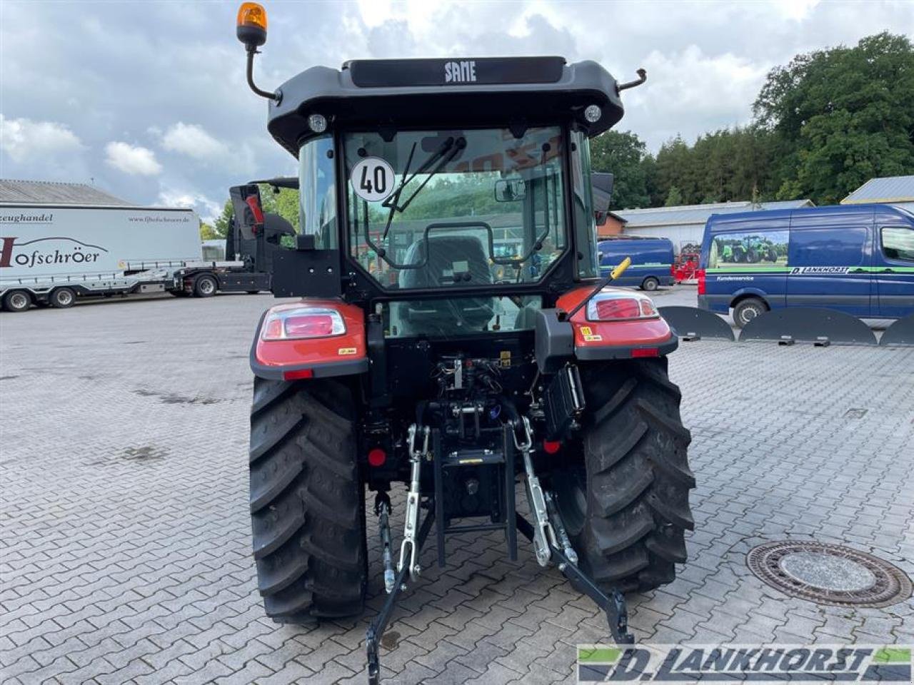 Traktor typu Same DORADO 80 Natural, Neumaschine w Neuenkirchen / Bramsche (Zdjęcie 5)