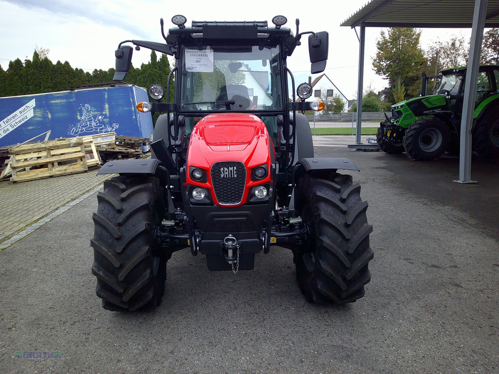 Traktor des Typs Same Dorado 95 GS Profiausführung nasse Kupplung 4 Zylinder Frontladerschwinge kostenlos, Neumaschine in Buchdorf (Bild 13)