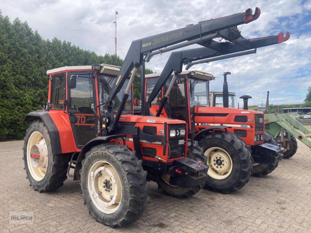 Traktor van het type Same Explorer 70 DT, Gebrauchtmaschine in Moringen (Foto 1)