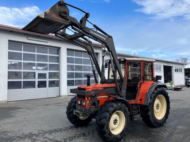 Same Explorer 105 GS Druckluft Frontlader Traktor Schlepper Klima in  Sachsen - Zwoenitz, Gebrauchte Agrarfahrzeuge kaufen