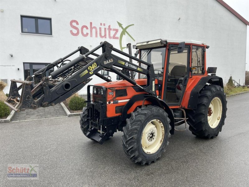 Traktor des Typs Same Explorer 80 VDT mit Frontlader, Gebrauchtmaschine in Schierling