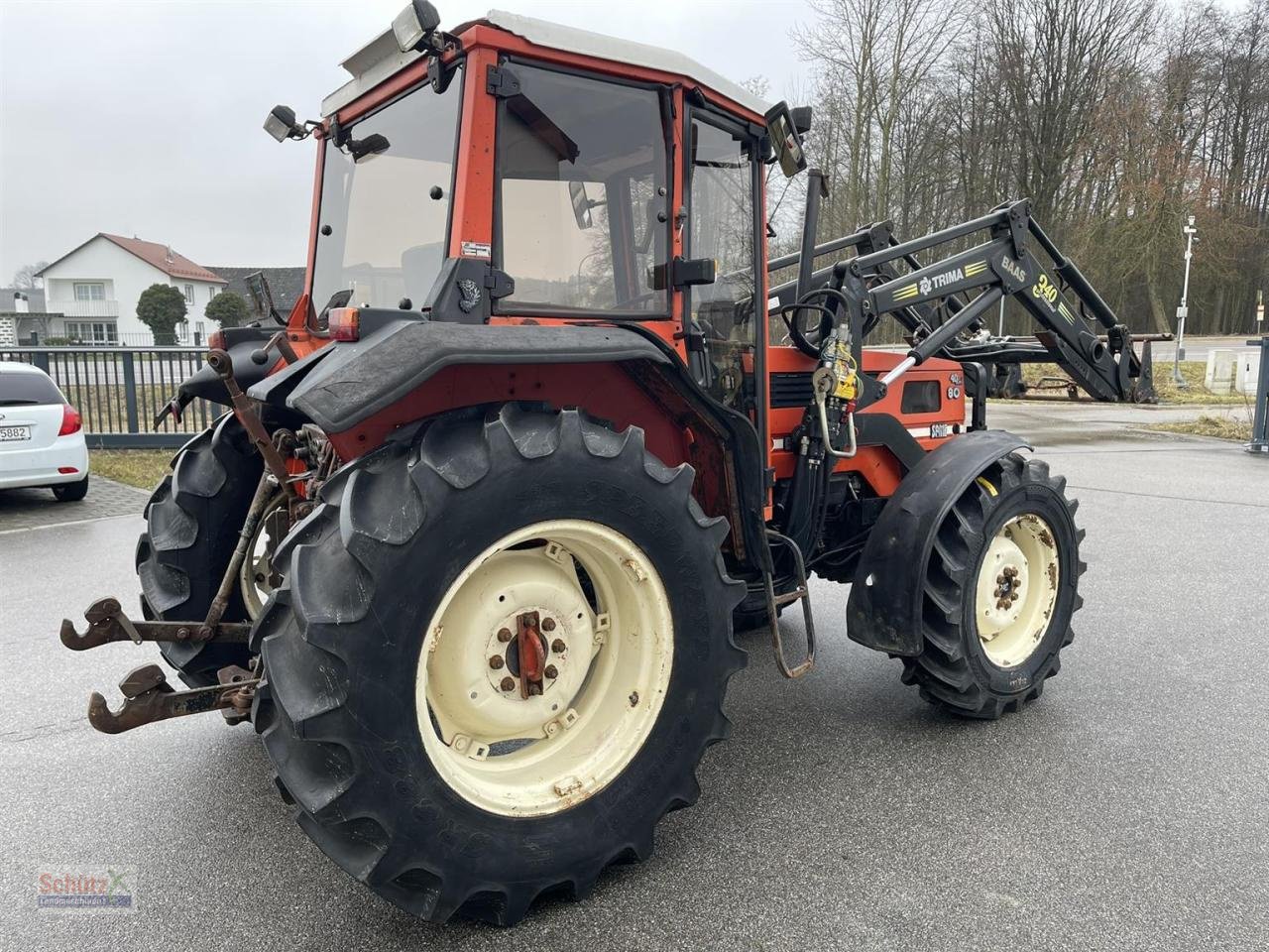 Traktor des Typs Same Explorer 80 VDT mit Frontlader, Gebrauchtmaschine in Schierling (Bild 5)