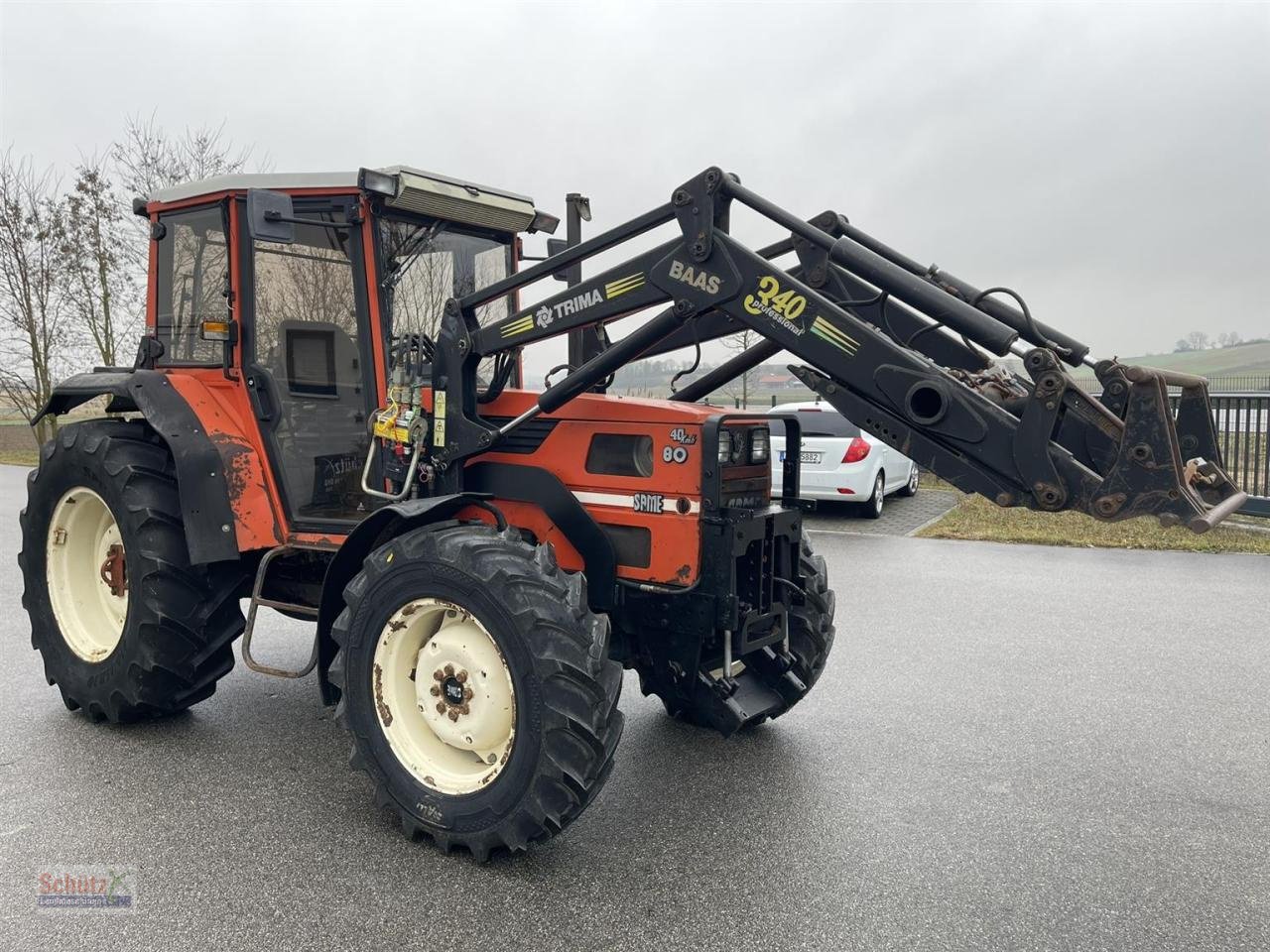 Traktor des Typs Same Explorer 80 VDT mit Frontlader, Gebrauchtmaschine in Schierling (Bild 8)