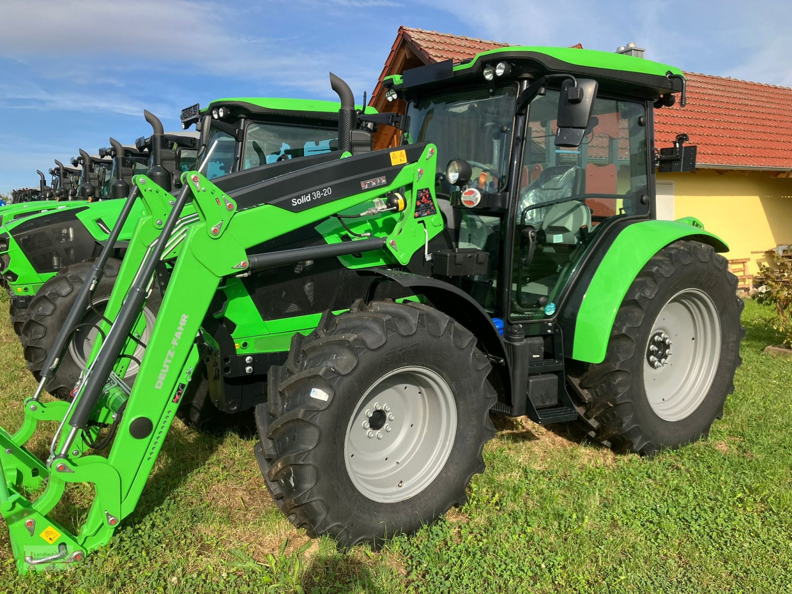 Traktor του τύπου Same Explorer 95, Deutz 5095 GS, Deutz 5100 GS, Neumaschine σε Steinfeld (Φωτογραφία 1)