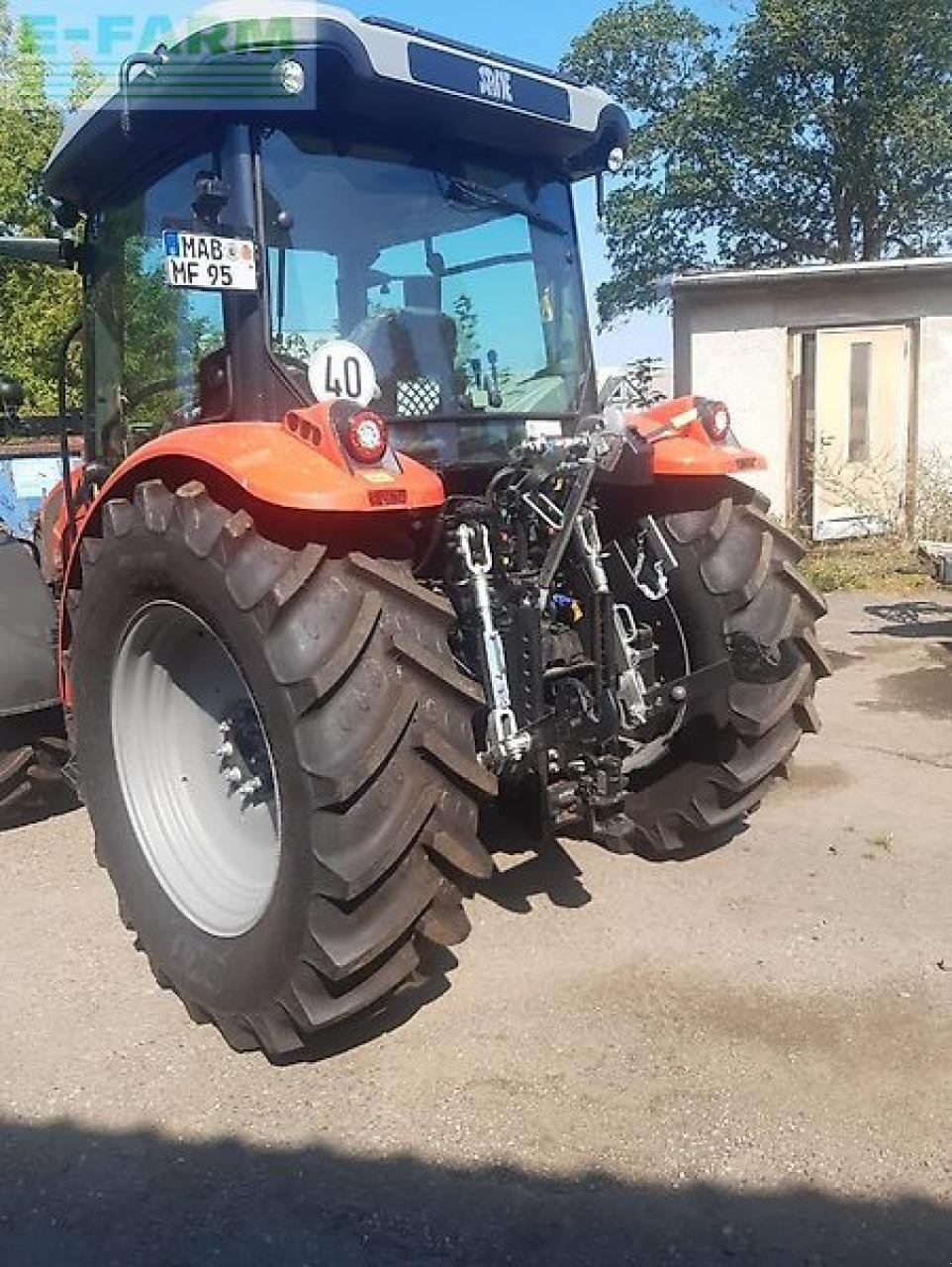 Traktor za tip Same explorer 95 ls, Gebrauchtmaschine u ZWÖNITZ OT HORMERSDORF (Slika 3)