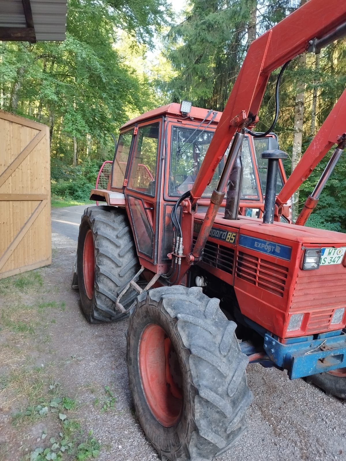 Traktor du type Same Leopard 85, Gebrauchtmaschine en Ühlingen-Birkendorf (Photo 3)