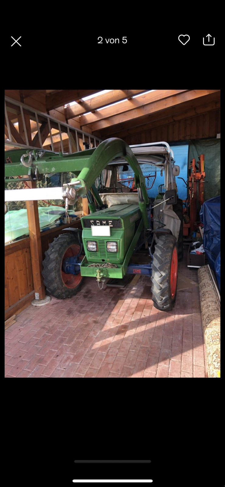 Traktor tipa Same Minitauro 60 DT, Gebrauchtmaschine u Waldshut-Tiengen (Slika 2)