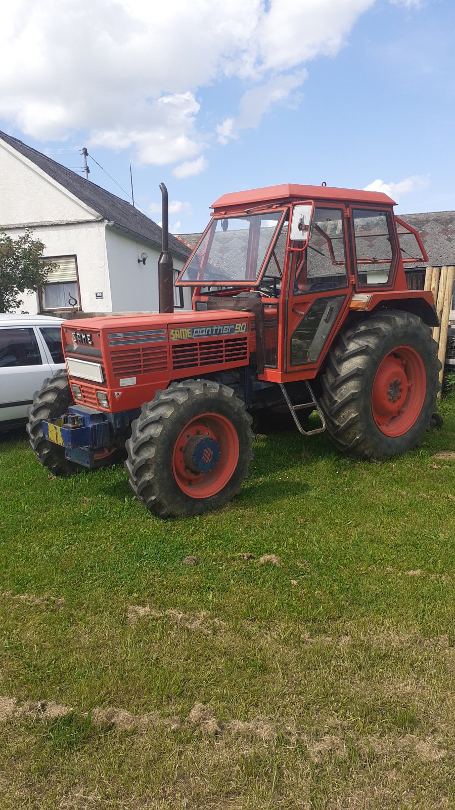 Traktor del tipo Same Panther 90 DT, Gebrauchtmaschine en Deutsch Tschantschendorf (Imagen 9)