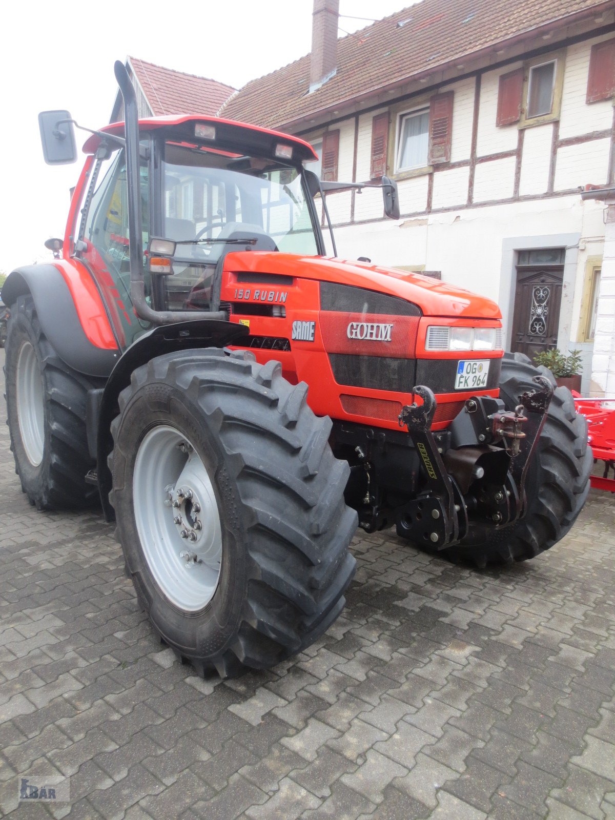 Traktor Türe ait Same Rubin 150, Gebrauchtmaschine içinde Neuried - Altenheim (resim 3)