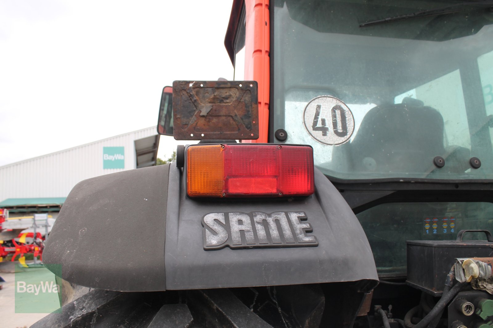 Traktor van het type Same Silver 130, Gebrauchtmaschine in Straubing (Foto 10)