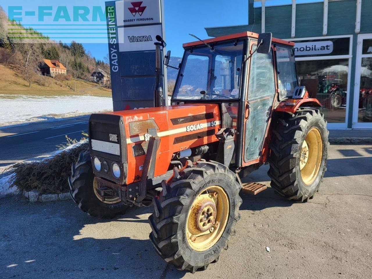 Traktor des Typs Same solar 50 dt, Gebrauchtmaschine in NIEDERWÖLZ (Bild 1)