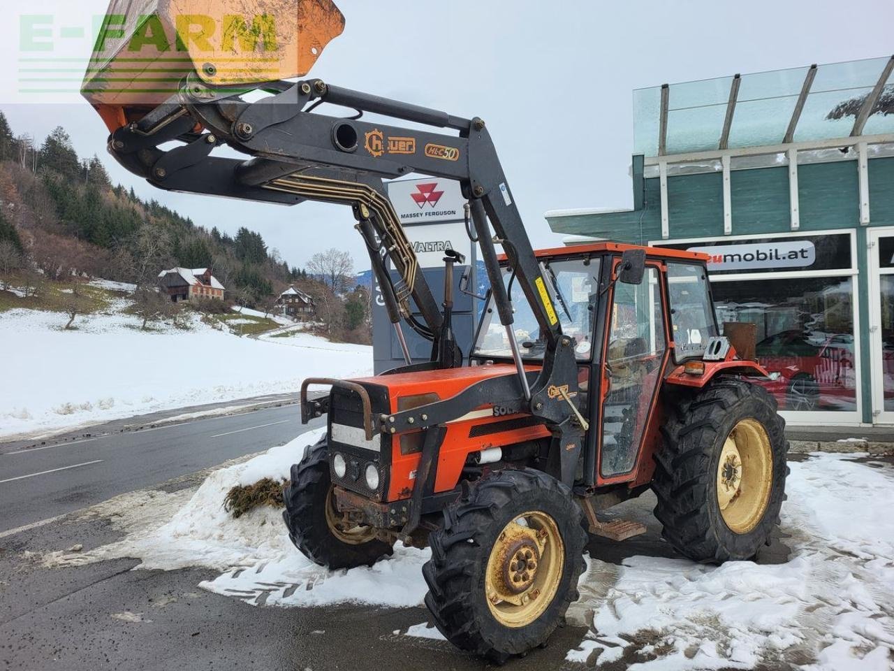 Traktor des Typs Same solar 50 dt, Gebrauchtmaschine in NIEDERWÖLZ (Bild 5)