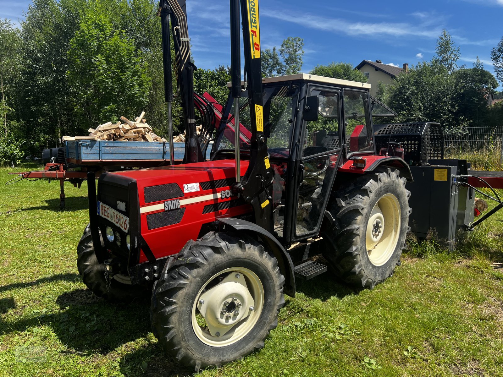 Traktor typu Same Solar 50 DT, Gebrauchtmaschine v Regen (Obrázek 2)