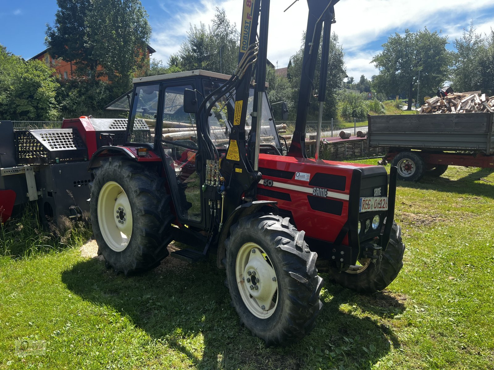 Traktor des Typs Same Solar 50 DT, Gebrauchtmaschine in Regen (Bild 3)