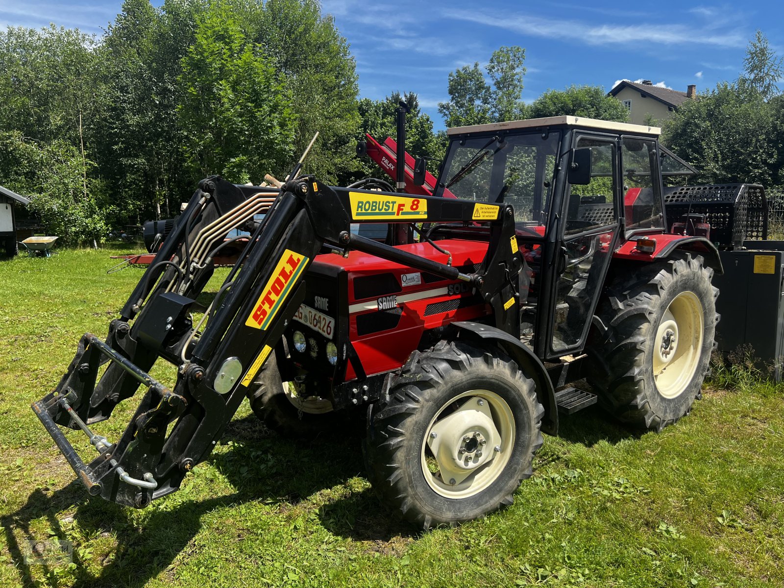 Traktor Türe ait Same Solar 50 DT, Gebrauchtmaschine içinde Regen (resim 5)