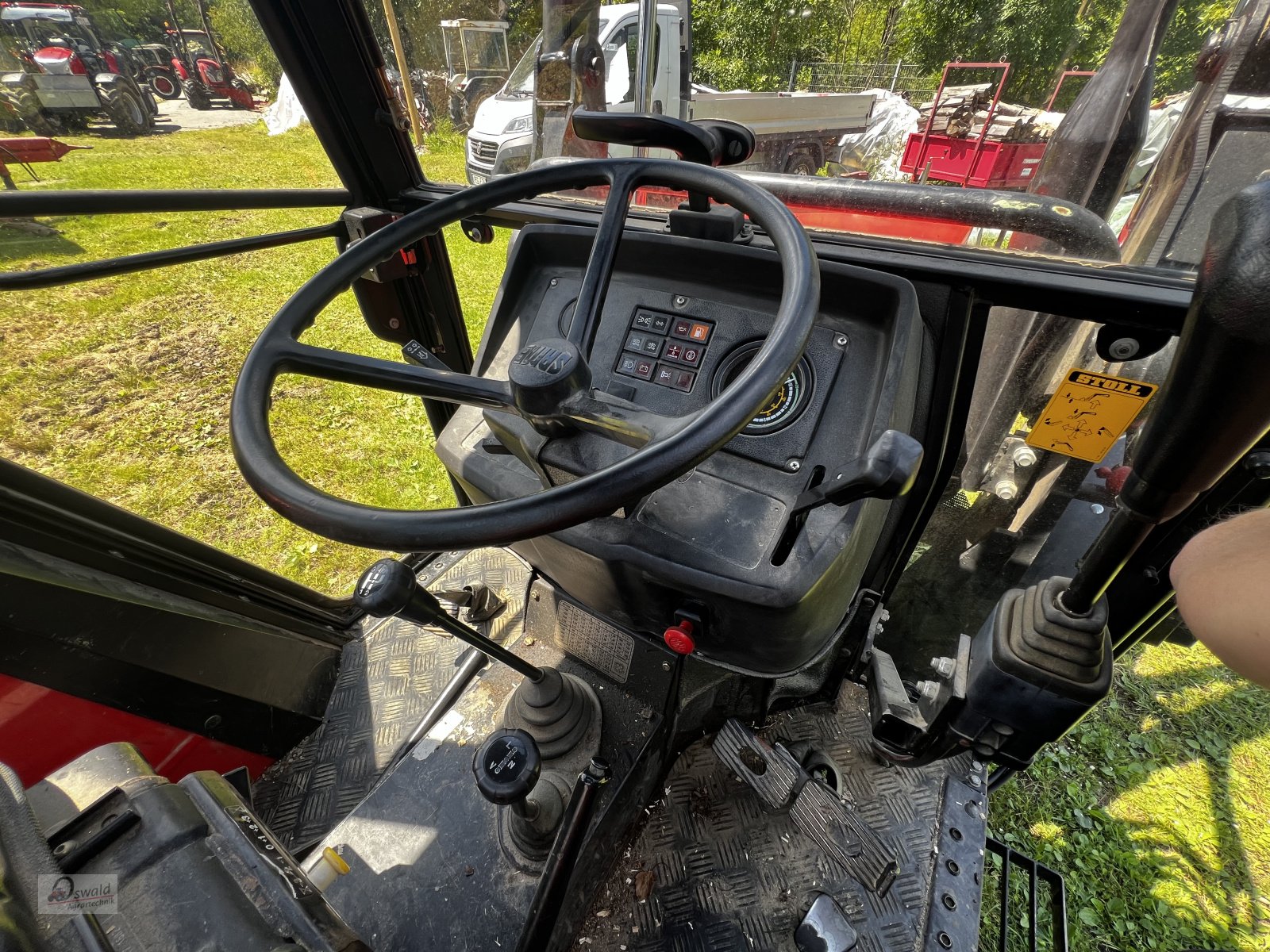 Traktor des Typs Same Solar 50 DT, Gebrauchtmaschine in Regen (Bild 6)