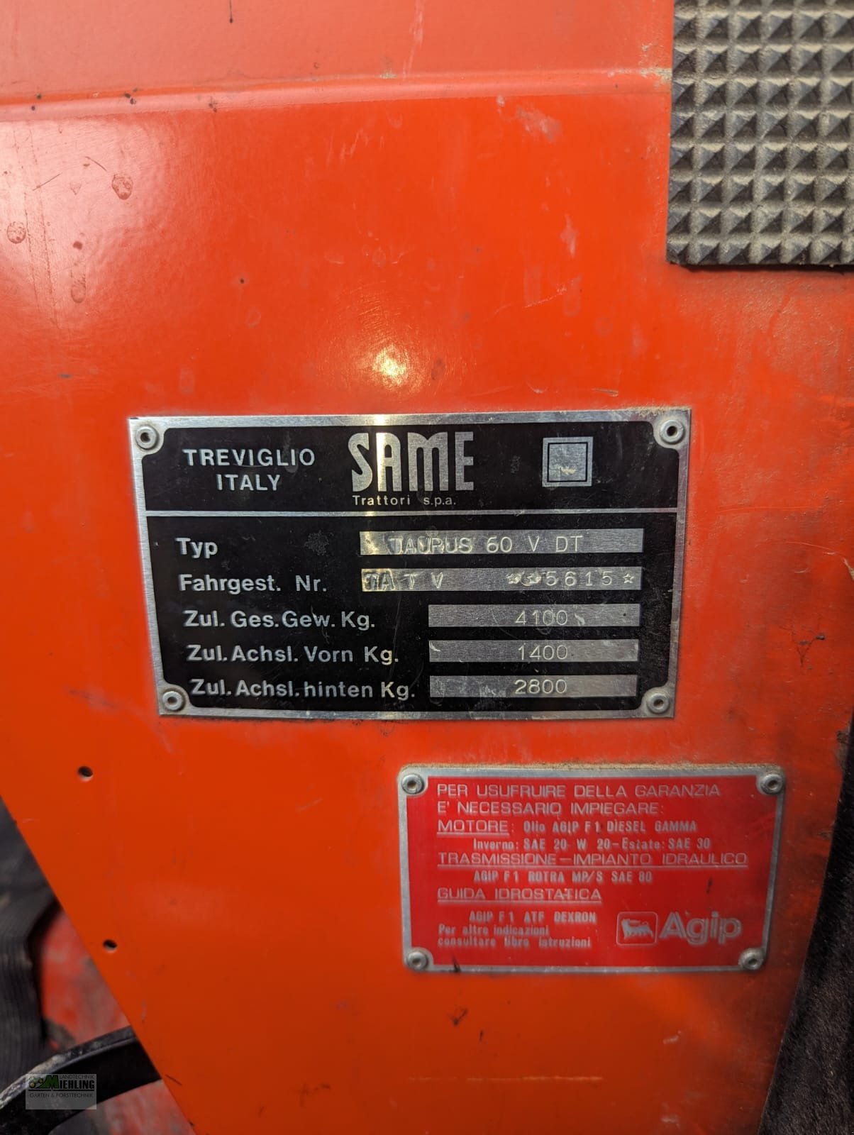 Traktor του τύπου Same Taurus 60 VDT, Gebrauchtmaschine σε Pollenfeld (Φωτογραφία 5)