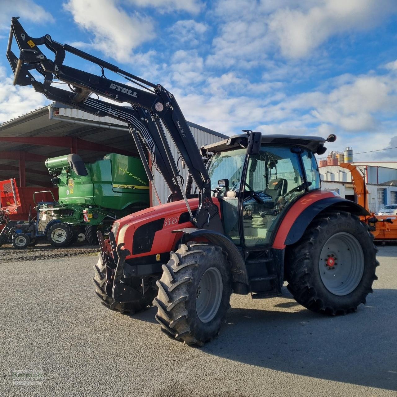 Traktor tip Same Virtus 110, Gebrauchtmaschine in Drebach (Poză 2)