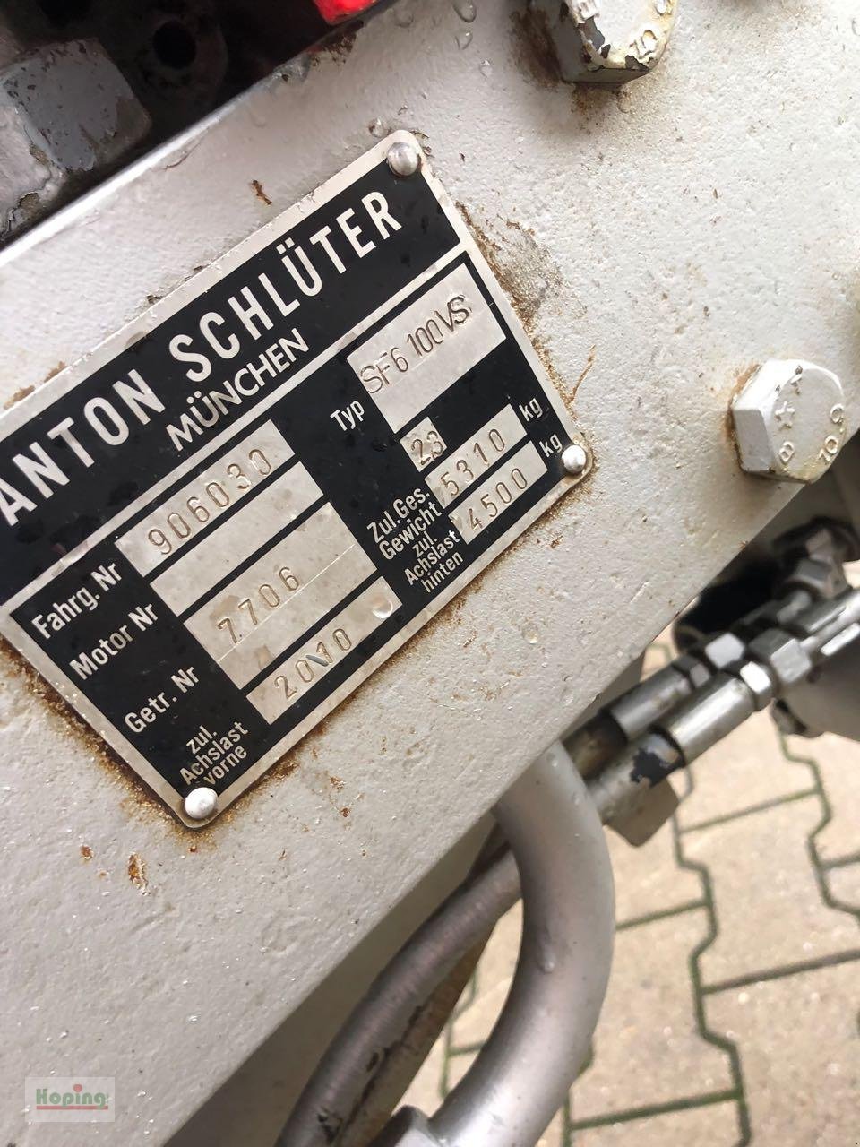 Traktor van het type Schlüter 950 Compact, Gebrauchtmaschine in Bakum (Foto 8)