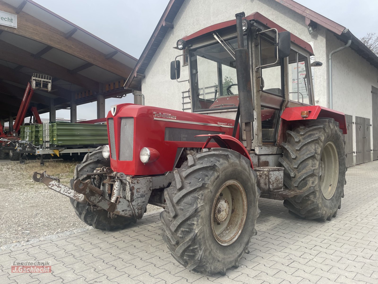 Traktor des Typs Schlüter Compact 850 V, Gebrauchtmaschine in Mühldorf (Bild 3)