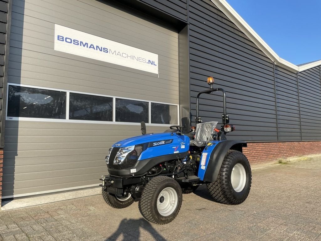 Traktor a típus Solis 20 4WD (18.5 PK mitsubishi) minitractor NIEUW gazonbanden, Neumaschine ekkor: Neer (Kép 1)