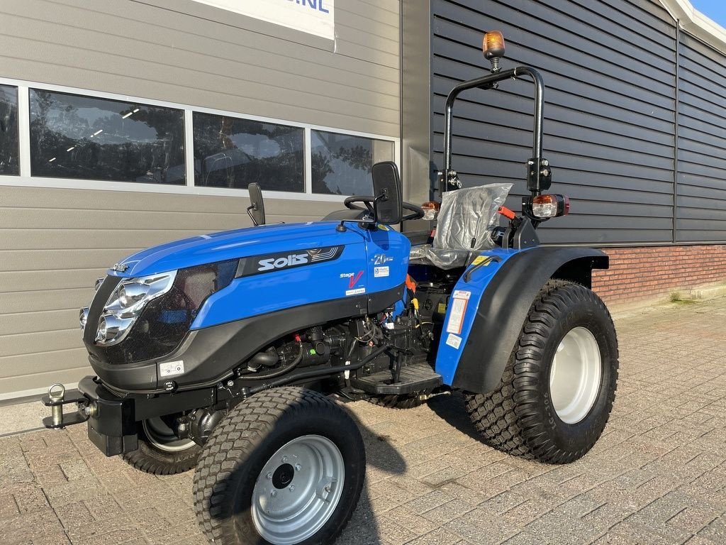 Traktor del tipo Solis 20 4WD (18.5 PK mitsubishi) minitractor NIEUW gazonbanden, Neumaschine In Neer (Immagine 4)