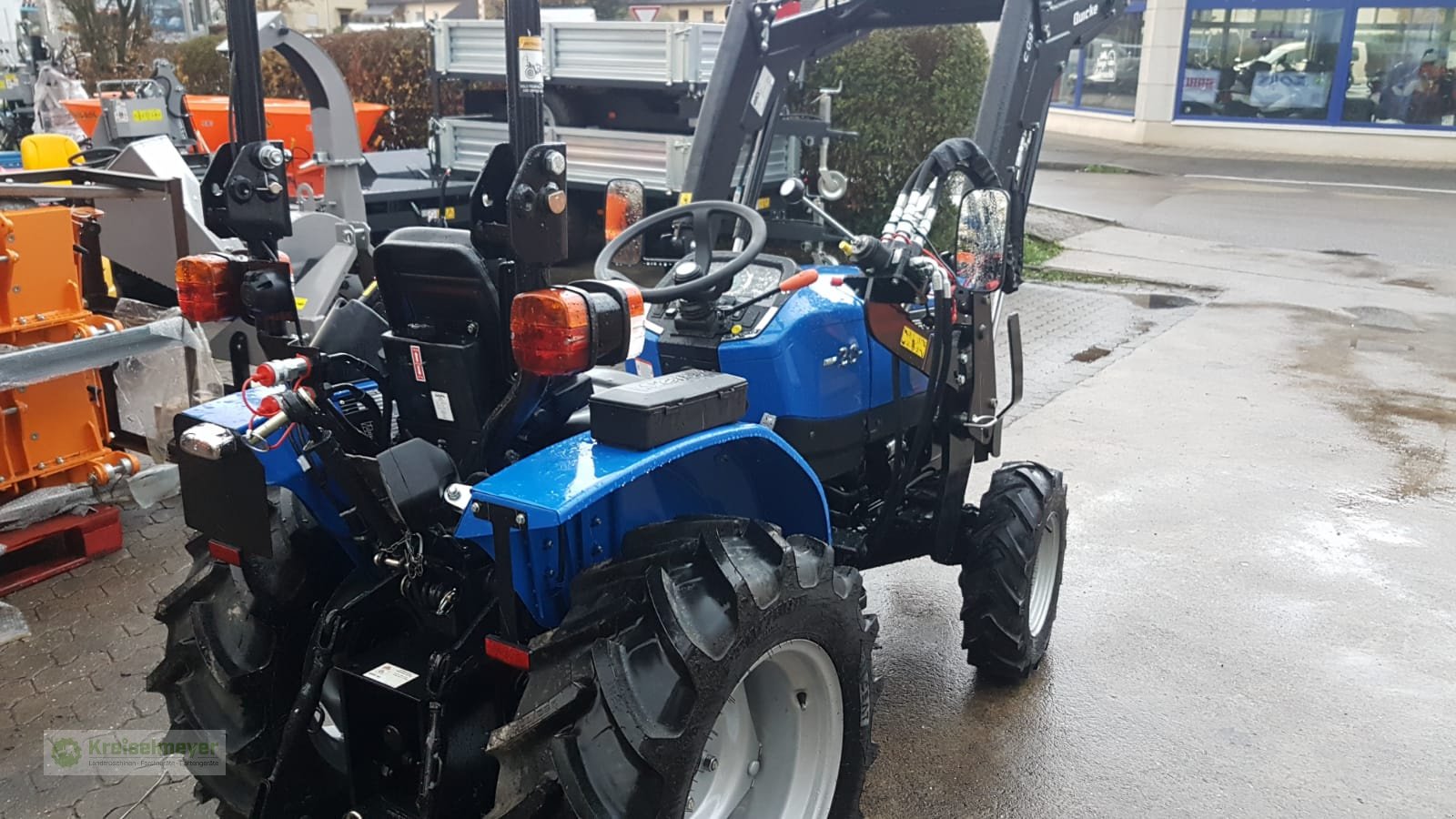 Traktor typu Solis 20 + Alö Quicke C09s Frontlader + Schaufel + inkl. Zulassungspapiere NEU, Neumaschine v Feuchtwangen (Obrázek 2)