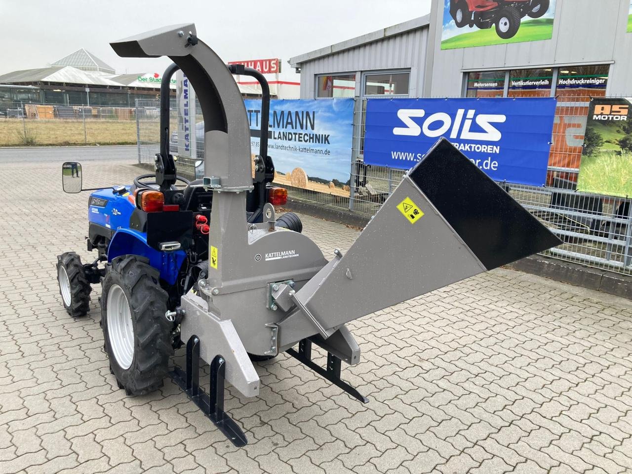 Traktor typu Solis 20 mit Holzhäcksler, Gebrauchtmaschine v Stuhr (Obrázek 4)