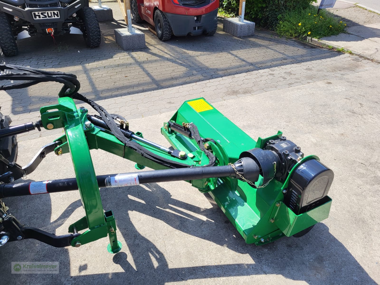 Traktor du type Solis 26 9+9 mit Ausliegemulcher 125cm + Industriereifen + Straßenzulassung NEU Allrad, Neumaschine en Feuchtwangen (Photo 19)