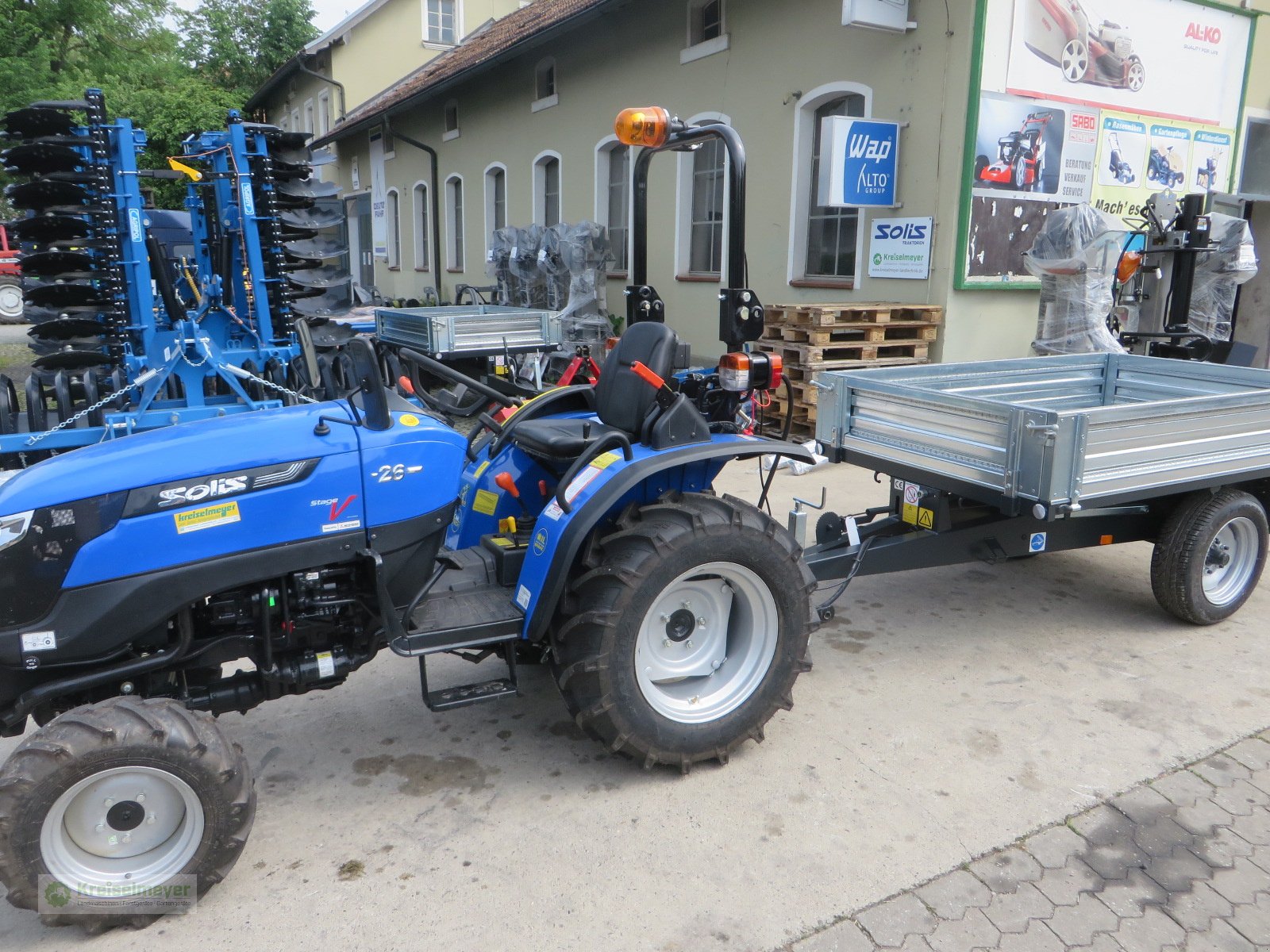 Traktor a típus Solis 26 + Bernardi E15 Kipper PAKET AKTION Neu, Neumaschine ekkor: Feuchtwangen (Kép 4)