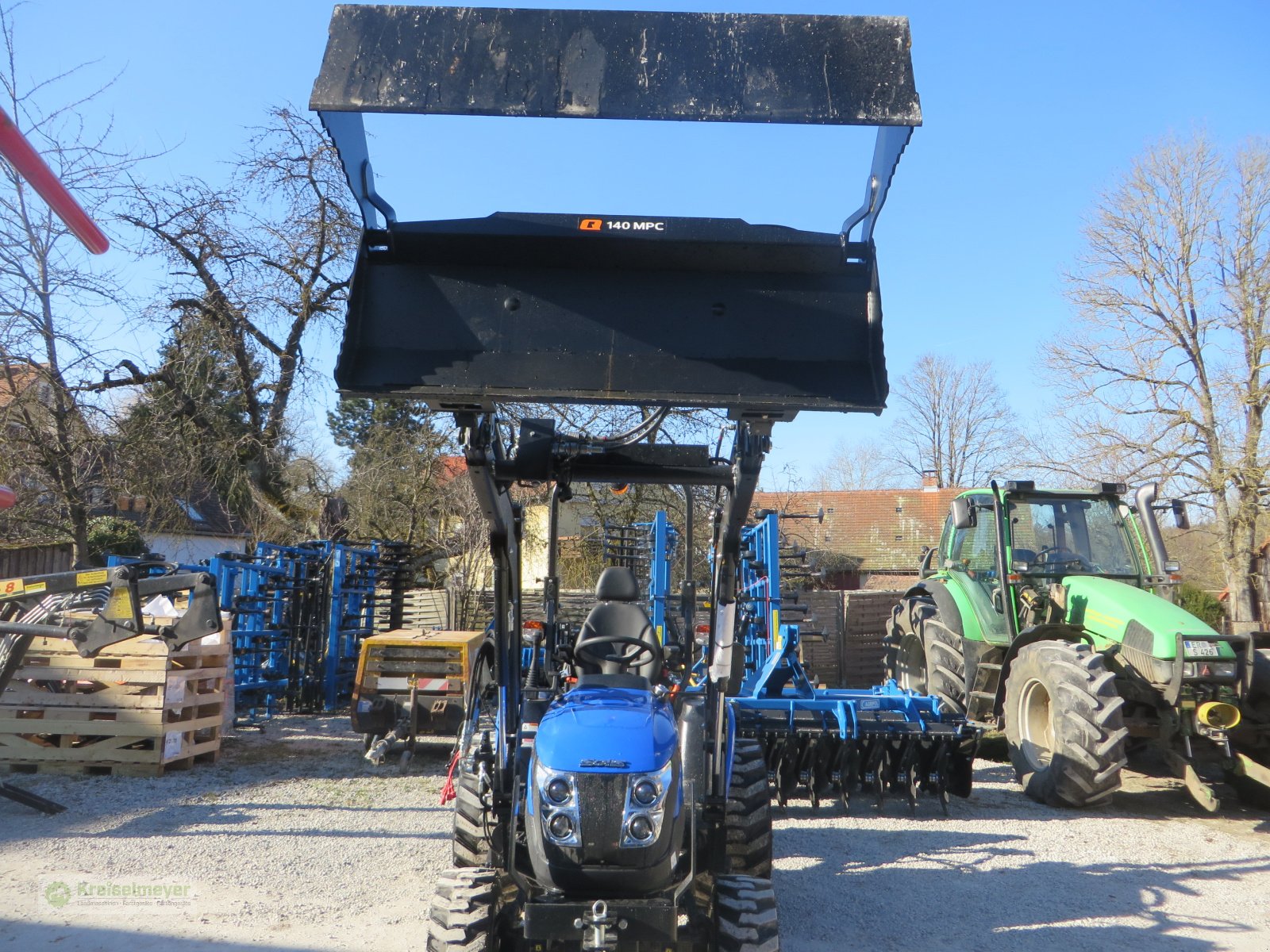 Traktor a típus Solis 26 HST + Alö Quicke Frontlader + Greifschaufel + Straßenzulassung, Neumaschine ekkor: Feuchtwangen (Kép 2)