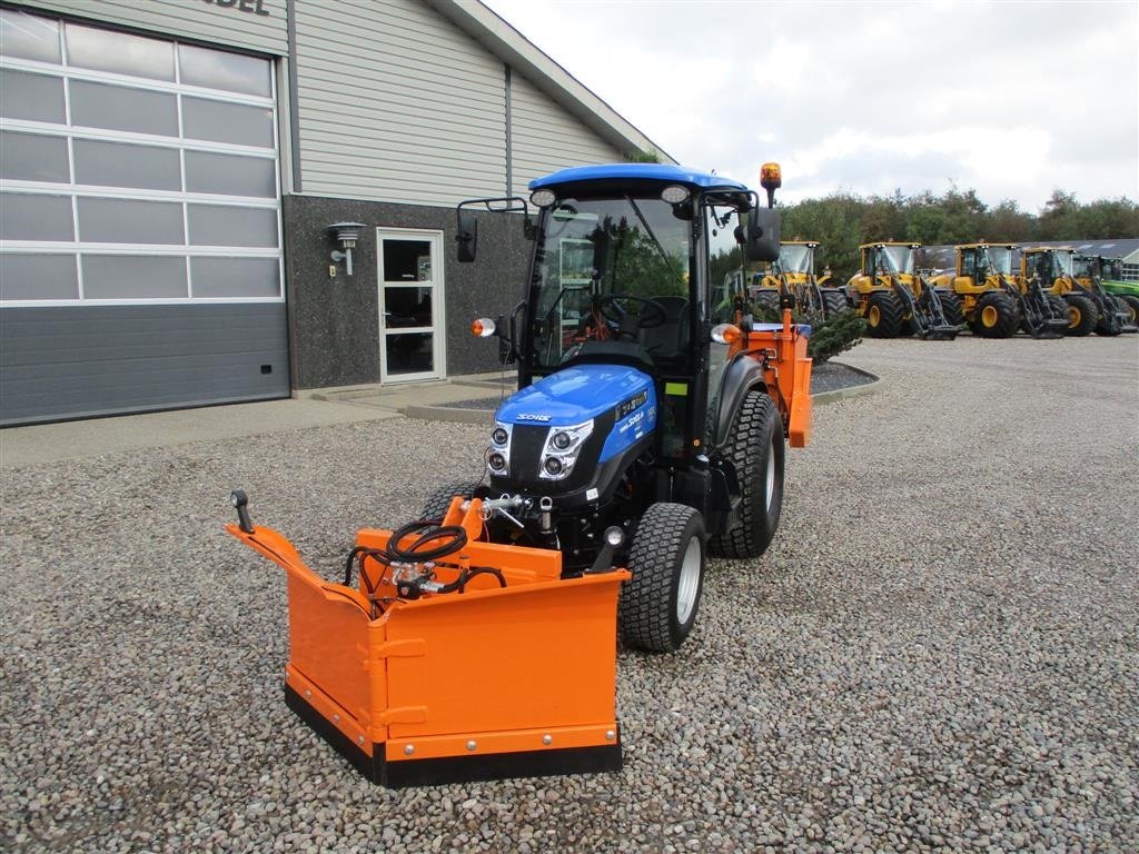 Traktor del tipo Solis 26 HST Snow Edition med frontlift, front PTO, Vario SHL150 sneplov og SSP140 saltudlægger, Gebrauchtmaschine In Lintrup (Immagine 2)