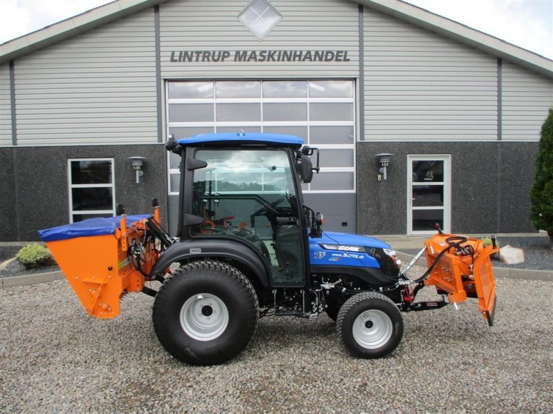 Traktor of the type Solis 26 HST Snow Edition med frontlift, Vario SHL150 sneplov og SSP140 saltudlægger, Gebrauchtmaschine in Lintrup (Picture 1)