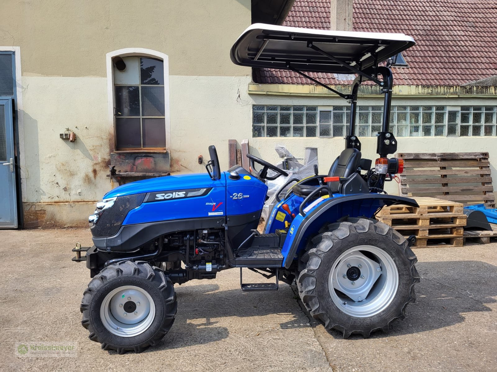 Traktor van het type Solis 26 + Industriebereifung + Straßenzulassung + 3. Jahre Garantie, Neumaschine in Feuchtwangen (Foto 11)