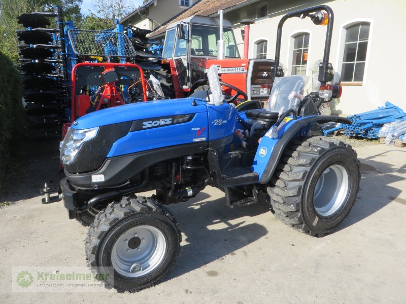 Traktor van het type Solis 26 + Industriebereifung + Straßenzulassung + 3. Jahre Garantie, Neumaschine in Feuchtwangen (Foto 1)